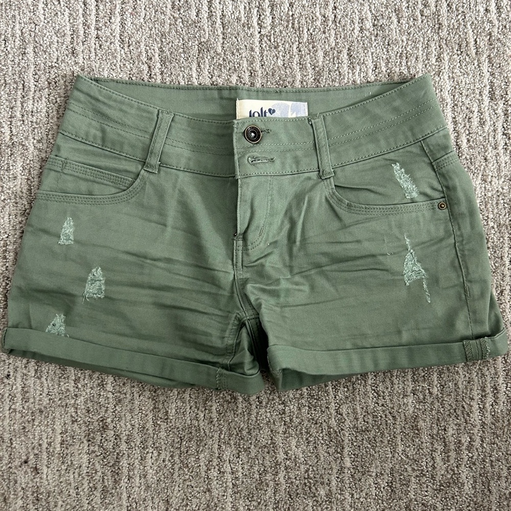Jolt green shorts. Size 1.